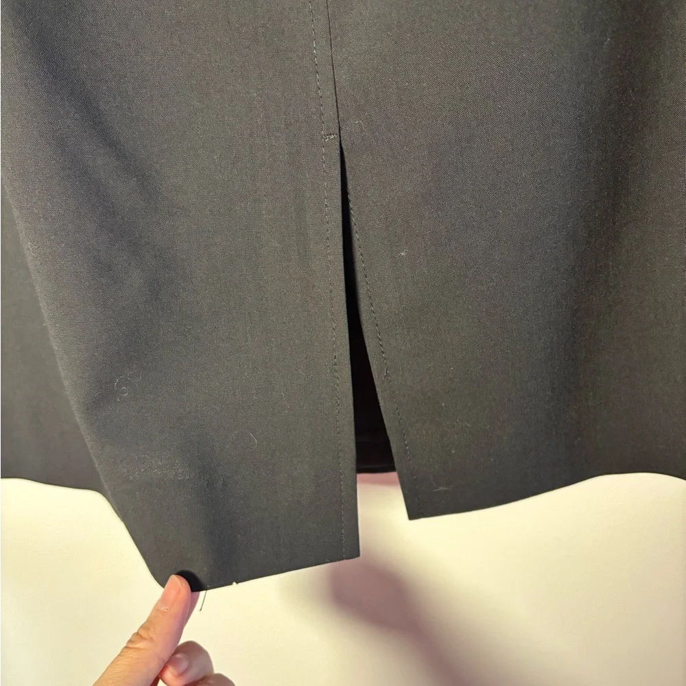 J. Crew Black Classic Pencil Skirt